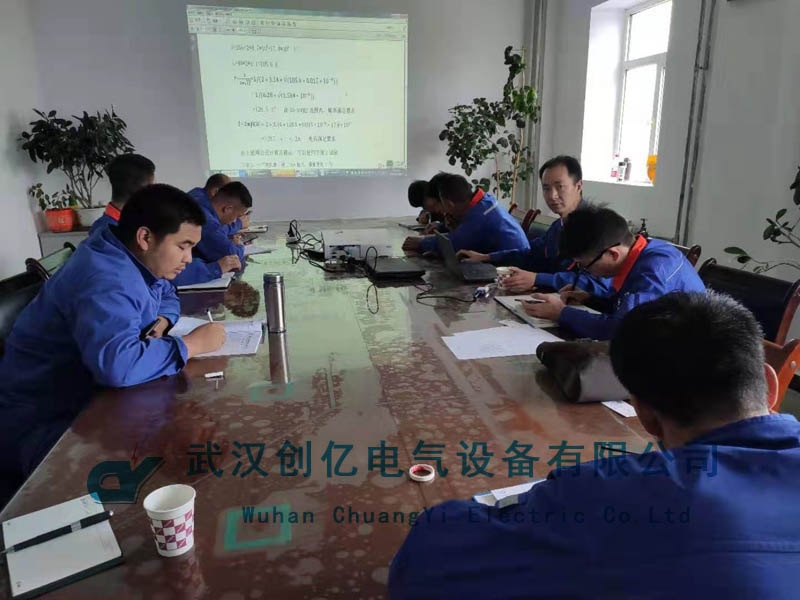 創億電氣為青?？蛻籼峁┱{試服務